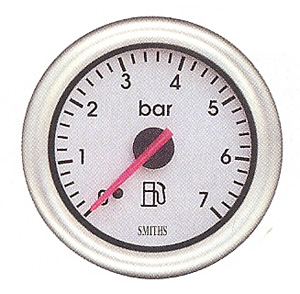 Reloj Smith Telemetrix Presion de Aceite Mecanico 52mm