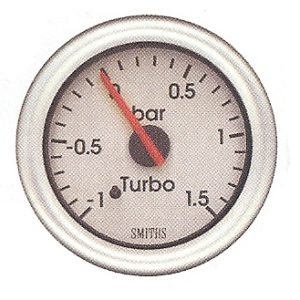 Smiths Telemetrix Mechanical Turbo Boost Gauge 52mm