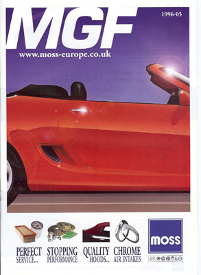 Catalogo despiece y accesorios MGF Catalogo despiece y accesorios MGF - Imagen 1