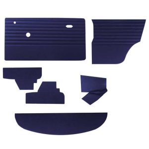 Set of MK3 - MK4 dark blue door panels 1970 - 2000