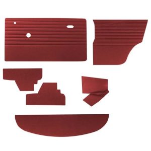 Set of MK3 - MK4 burgundy door panels 1970 - 2000