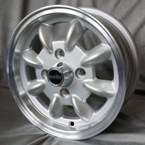 Llanta Minilite 5x12 Fiat 126, 600, 850
