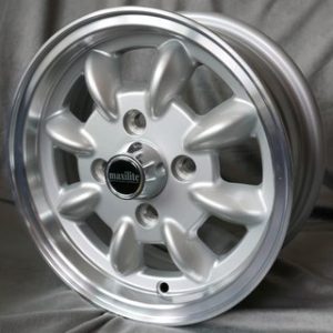 Llanta Minilite 5x12 Mini Mk1-3, 850, 1000, 1275GT (varios colores)