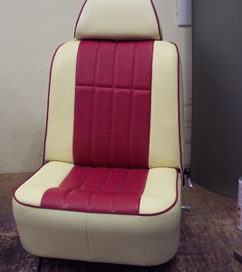 Vinyl upholstery kit for single seats