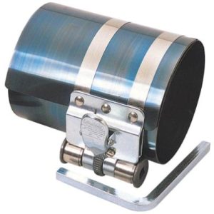 Piston ring compressor