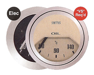 Reloj Smith Classic Range Temperatura de Aceite 50-140ºC  Negro/Negro