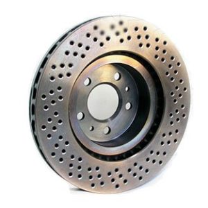Front Brake Disc Ferrari 512 TR Drilled