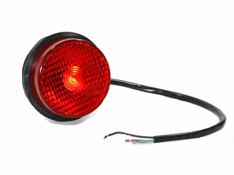 Piloto trasero Ferrari rojo 365 GT / 4/2 + 2/308 GT4 Dino Rear Light Ferrari Red 365 GT 2+2 / 308 GT4 Dino - Image 1
