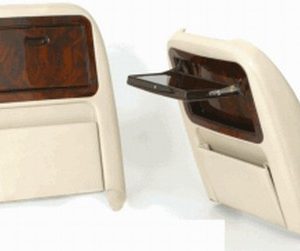 Walnut wood picnic tables Rolls Royce and Bentley (all models)