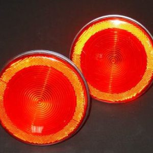 Pilotos traseros en rojo para Corvette 1984-1990