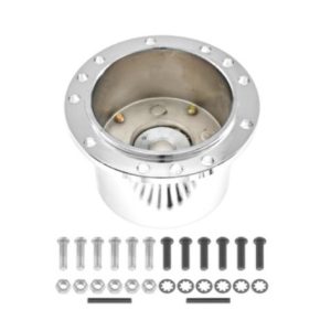 Chrome boss kit for Moltolita steering wheel