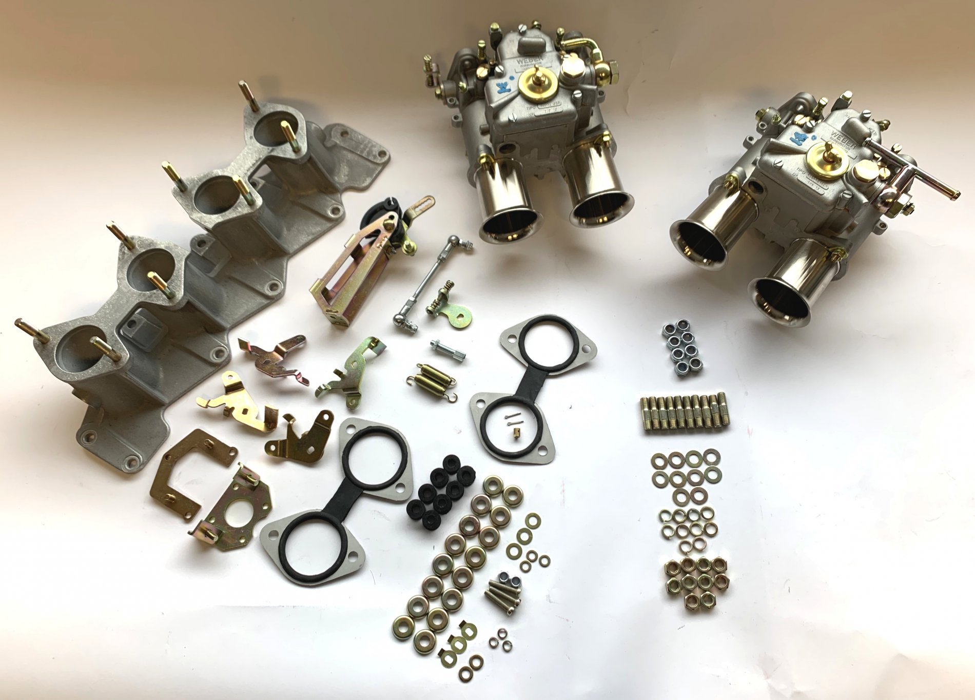 pinto6-3 Weber Carburettor Kit for Ford Zetec 2.0 45 DCOE - Image 1