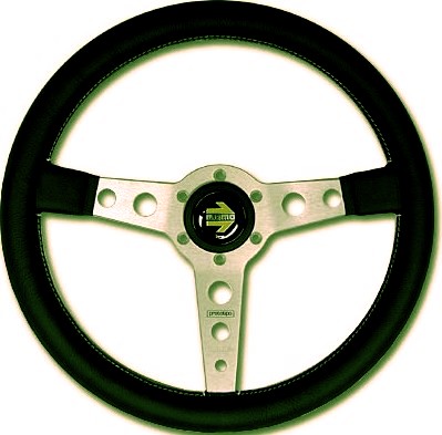 Momo Prototipo Steering Wheel (Silver) Momo Prototipo Steering Wheel (Silver) - Image 1