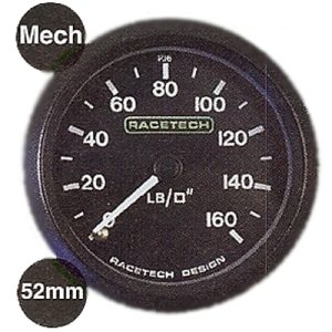Reloj presion de aceite y gasolina Racetech