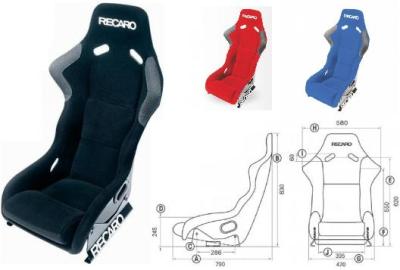 r07091-1 Baquet Recaro Profi SPG - Imagen 1