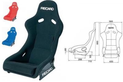 r080980-1 Baquet Recaro Pole Position - Imagen 1