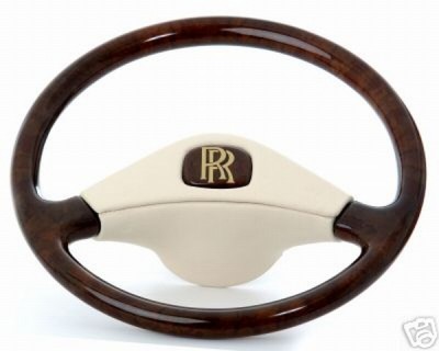 Created by ImageGear, AccuSoft Corp. Volante de madera de nogal y cuero Rolls Royce Corniche, Shadow1, Shadow 2, Espíritu Wraith, Spur, Carmague - Imagen 1