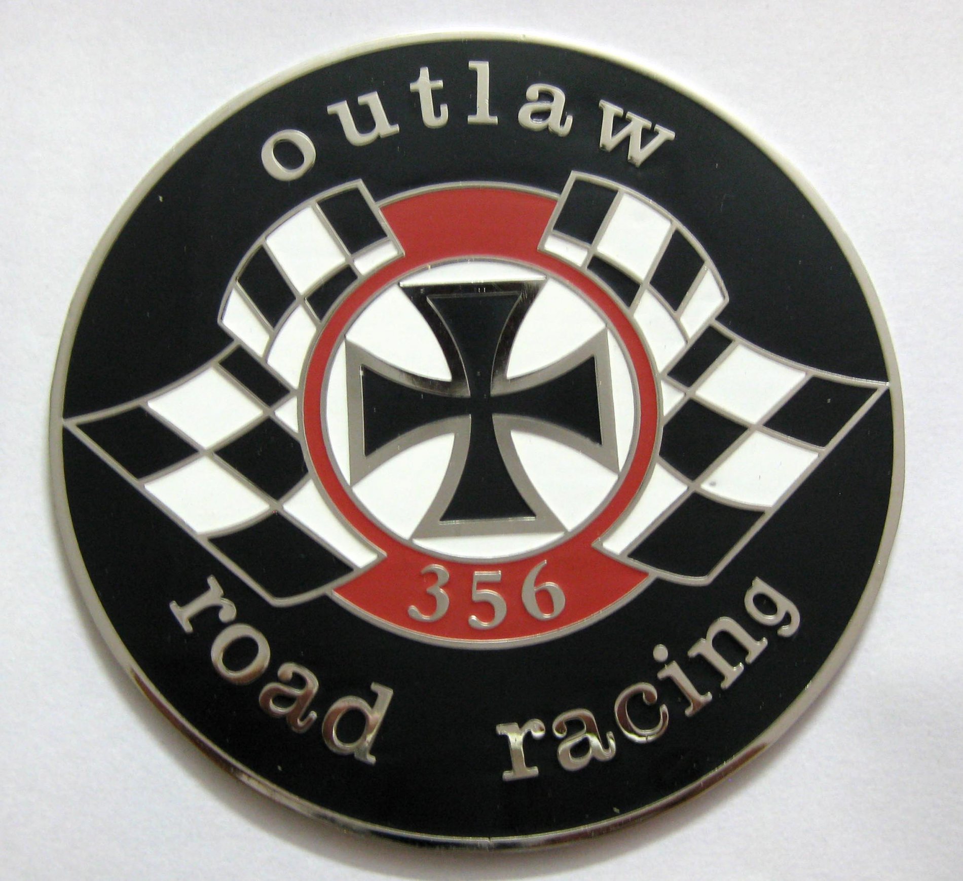 road-4 Universal Porsche 356 Road Racing Emblem - Image 1