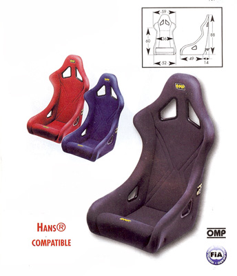 Baquet RS OMP OMP RS Bucket Seat - Image 1