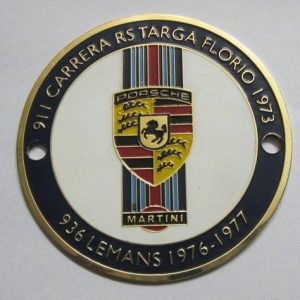 Anagrama universal Porsche 911 RS Carrera Targa
