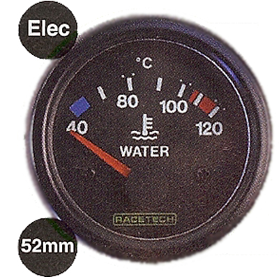 Reloj temperatura de agua Racetech Racetech water temperature gauge - Image 1