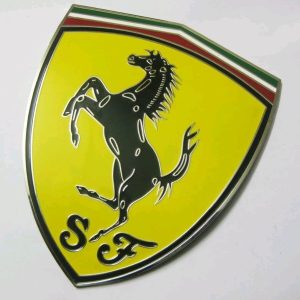 Anagrama aleta Scuderia Ferrari Mondial, 308, 328, 348, F355, 456, 550, 575
