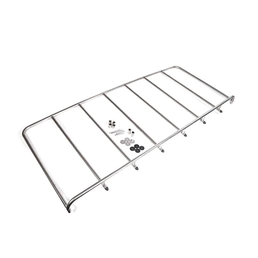 sdk-c5zz6555100fdbxl-3 Luggage Rack Ford Mustang 65-68 Coupé & Convertible, Stainless Steel - Image 1