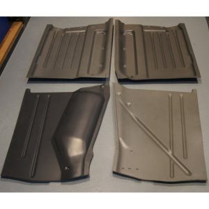 Floor panels Mercedes W107 SL from 1985 4pcs