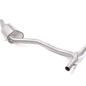 Centre Silencer + Rear Sections Stainless Steel Porsche Cayenne (536) 3.0 V6 (250kW) 2017 - 2018