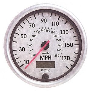 Reloj Smith Telemetrix Velocimetro Electrico 80mm-0-280 Kmph