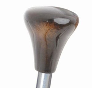 Pomo de cambio automático en madera de arce ahumada. Jaguar Daimler XJ8/XJR