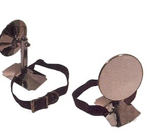 Spare Wheel-Mounted Mirror