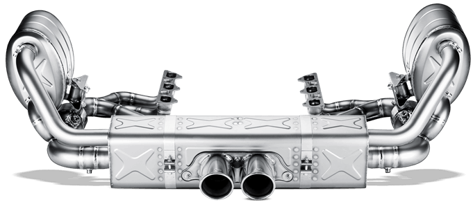 spo997gt3e-2 Escape Akrapovic Evolution Line (Titanium) - Imagen 1