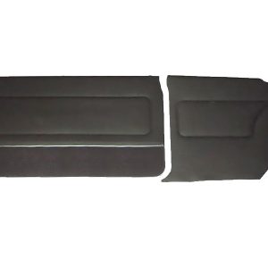 Juego de paneles de puerta Ford Taunus  Copué 17M / 20M   negro 69-72