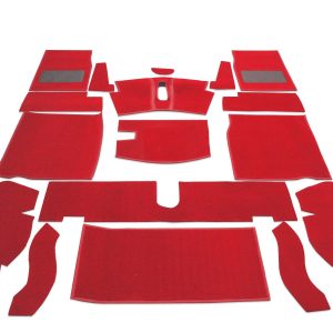 Carpet Set MGB '67-'80 Red