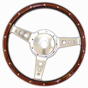 Volante madera 13''