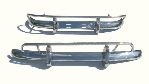 volvo3-1 Kit paragolpes cromado completo Volvo PV 544 USA type - Imagen 1
