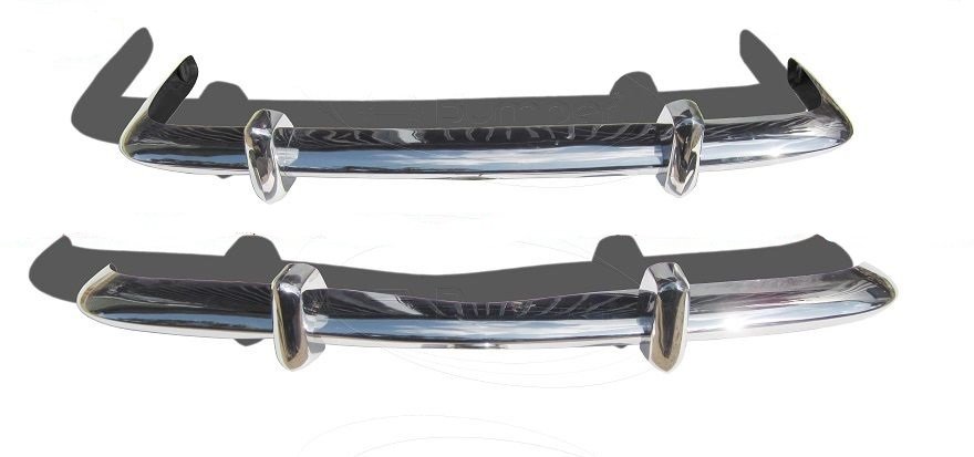 vw9-3 Paragolpes cromado completo VW Karmann Ghia Euro - Imagen 1