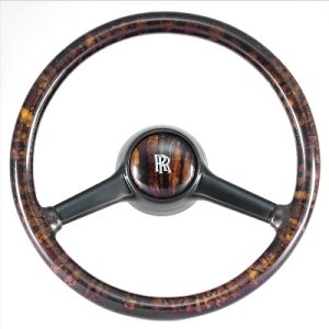Deluxe walnut wood steering wheel Rolls Royce Carmague, Shadow 1, Shadow 2, Wraith, Spirit, Spur, Corniche (exchange/surcharge)