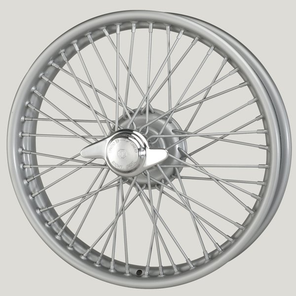 ww5771s-4-3 48-Spoke 2.5x19 Painted Wheel - Image 1