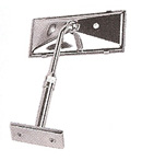 Adjustable Arm Interior Mirror for XK140