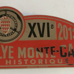 Universal XVI Rallye Montecarlo Emblem