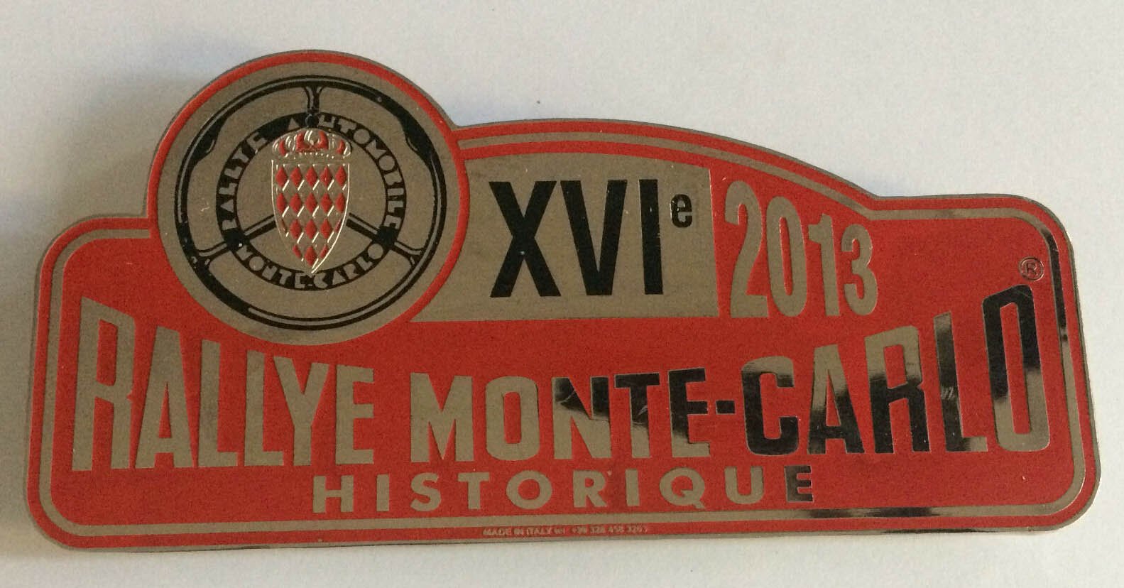 Anagrama universal XVI Rallye Momtecarlo Universal XVI Rallye Montecarlo Emblem - Image 1