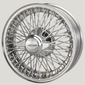 Llanta de 72 radios 5x15 cromada