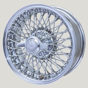 72-Spoke 5.5x14 Chrome Wheel