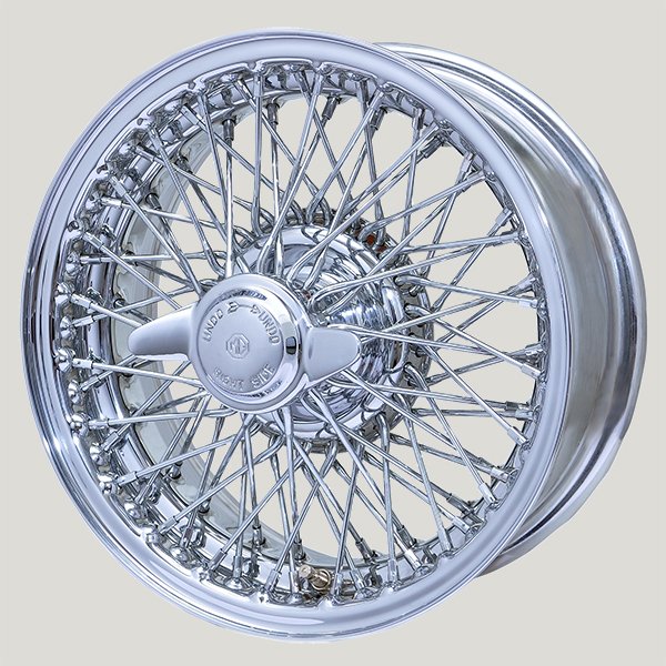 xw714c2-tl-4-5 72-Spoke 5.5x14 Chrome Wheel - Image 1