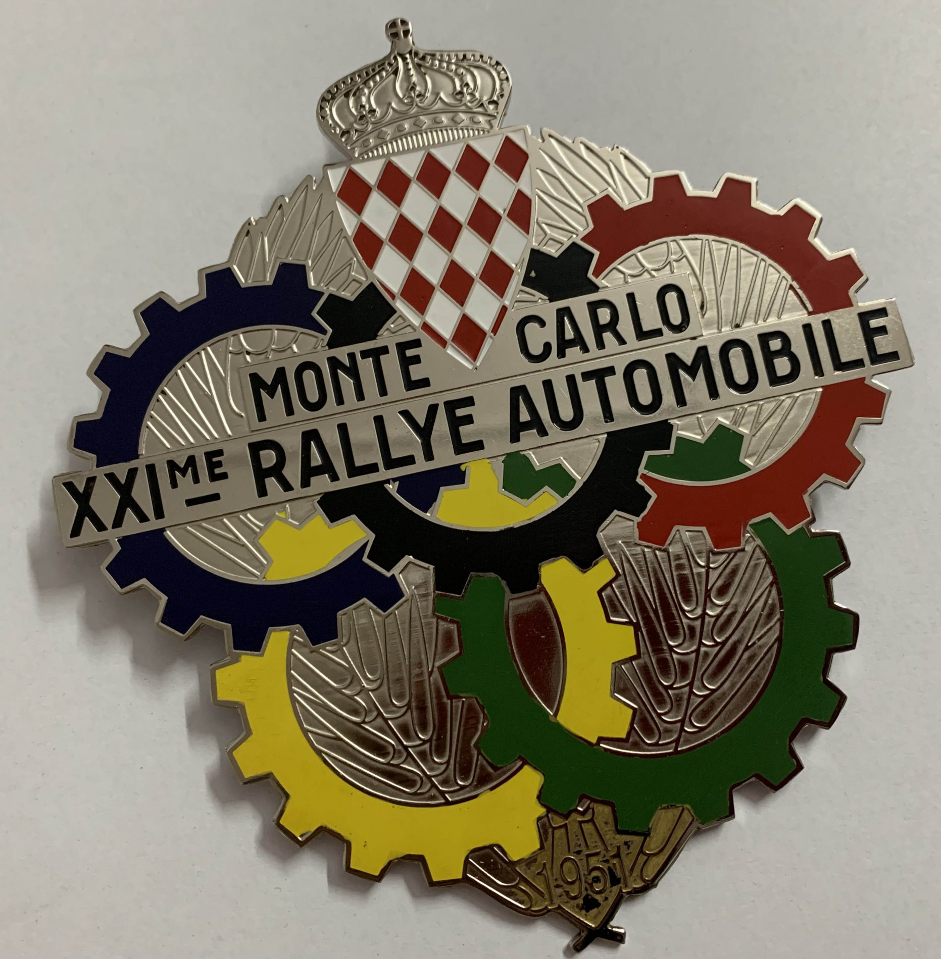 Anagrama universal XXI rallye Montecarlo Anagrama universal XXI rallye Montecarlo - Imagen 1