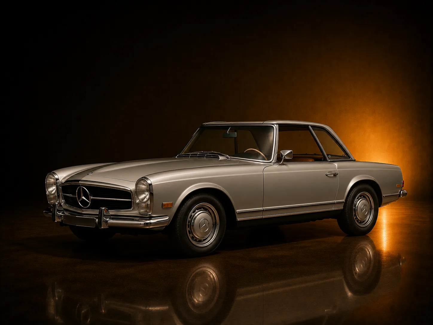 Mercedes 280 SL Pagoda W113 en estudio · CM Stores
