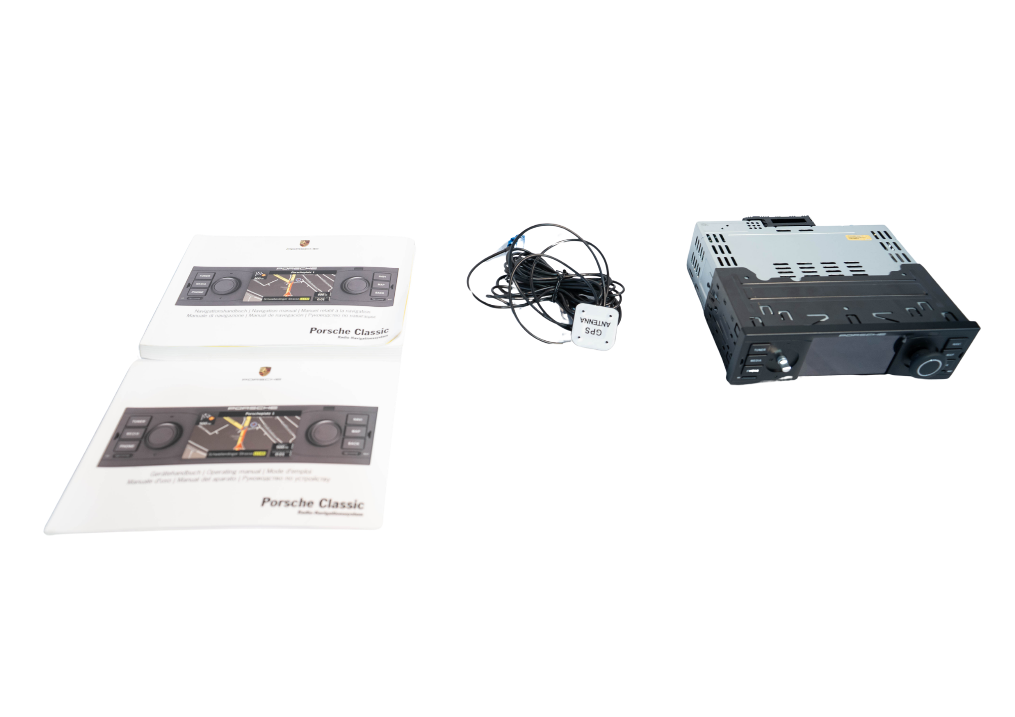97 Radio “Retroclassic” Porsche original con usb y bluetooth con navegador para modelos Porsche - Imagen 1
